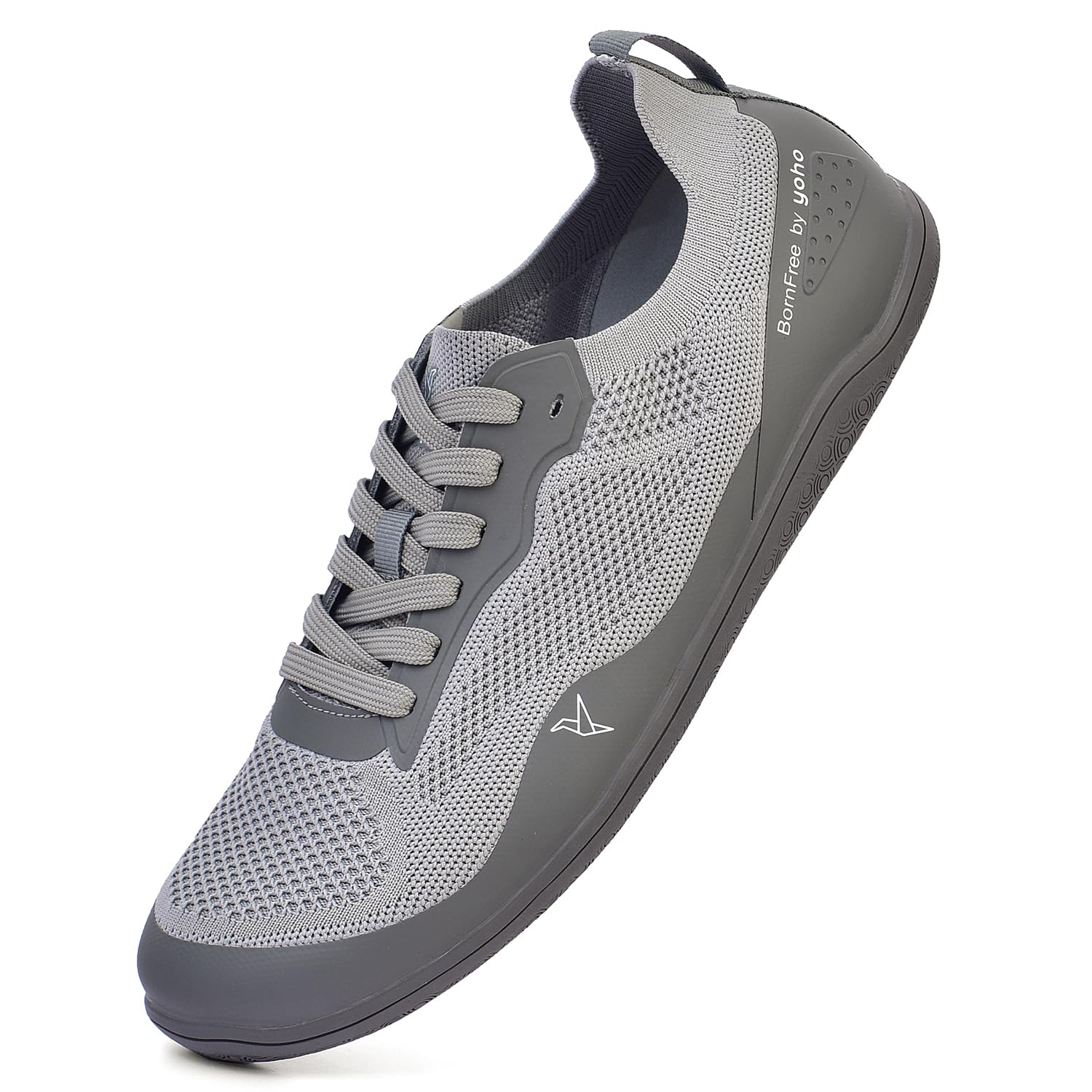 YOHO Bornfree Barefeet Shoes for Men | Wide Toe Box | Zero Heel Shoes | Enhanced Foot Strength, Natural Posture Support, Versatile Comfort, Injury Prevention, Improved Balance | Dove Grey - UK 9 (B0DCPBFDRG) Amazon Price History, Amazon Price Tracker
