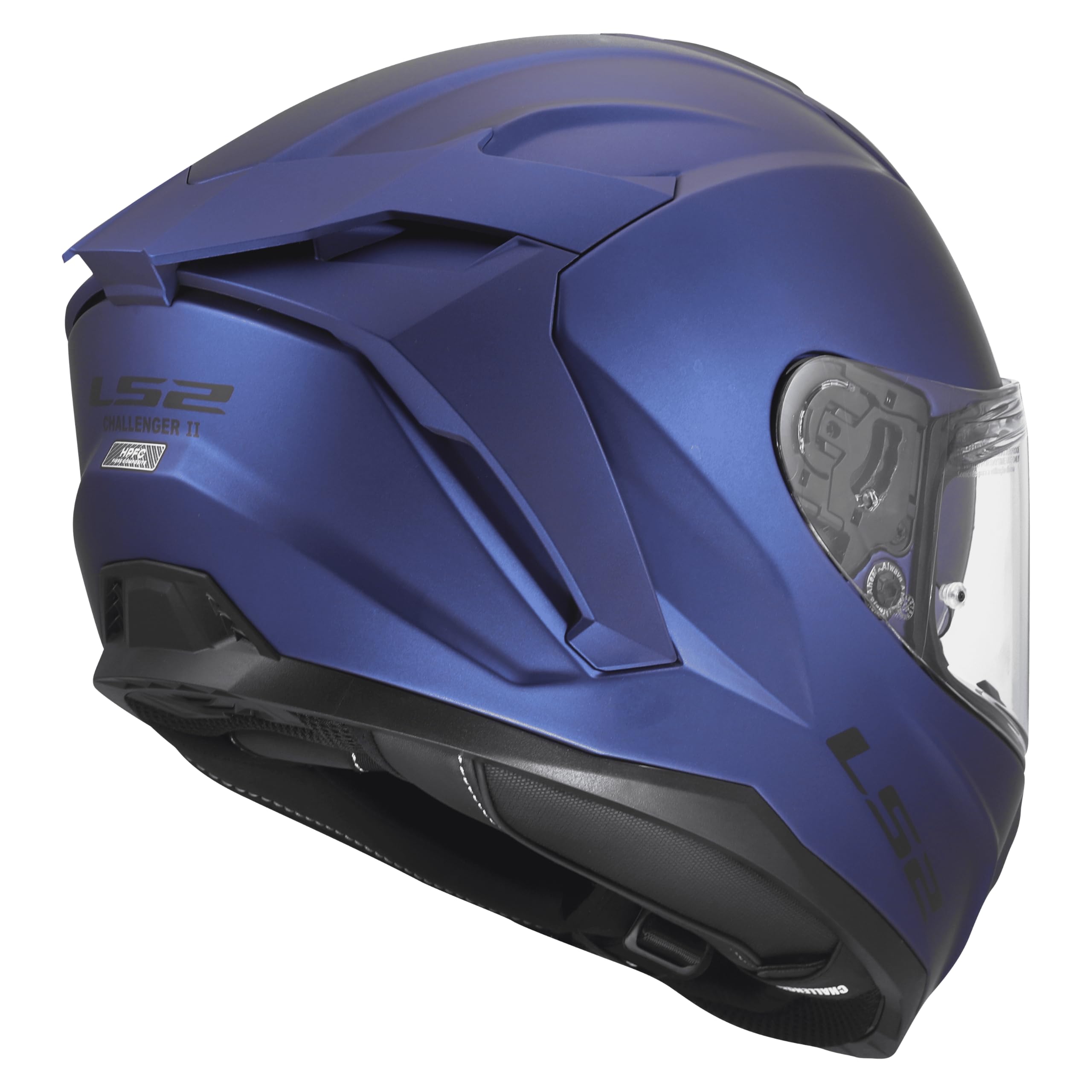LS2, Casco Moto Integrale CHALLENGER II SOLID Navy Blue, L