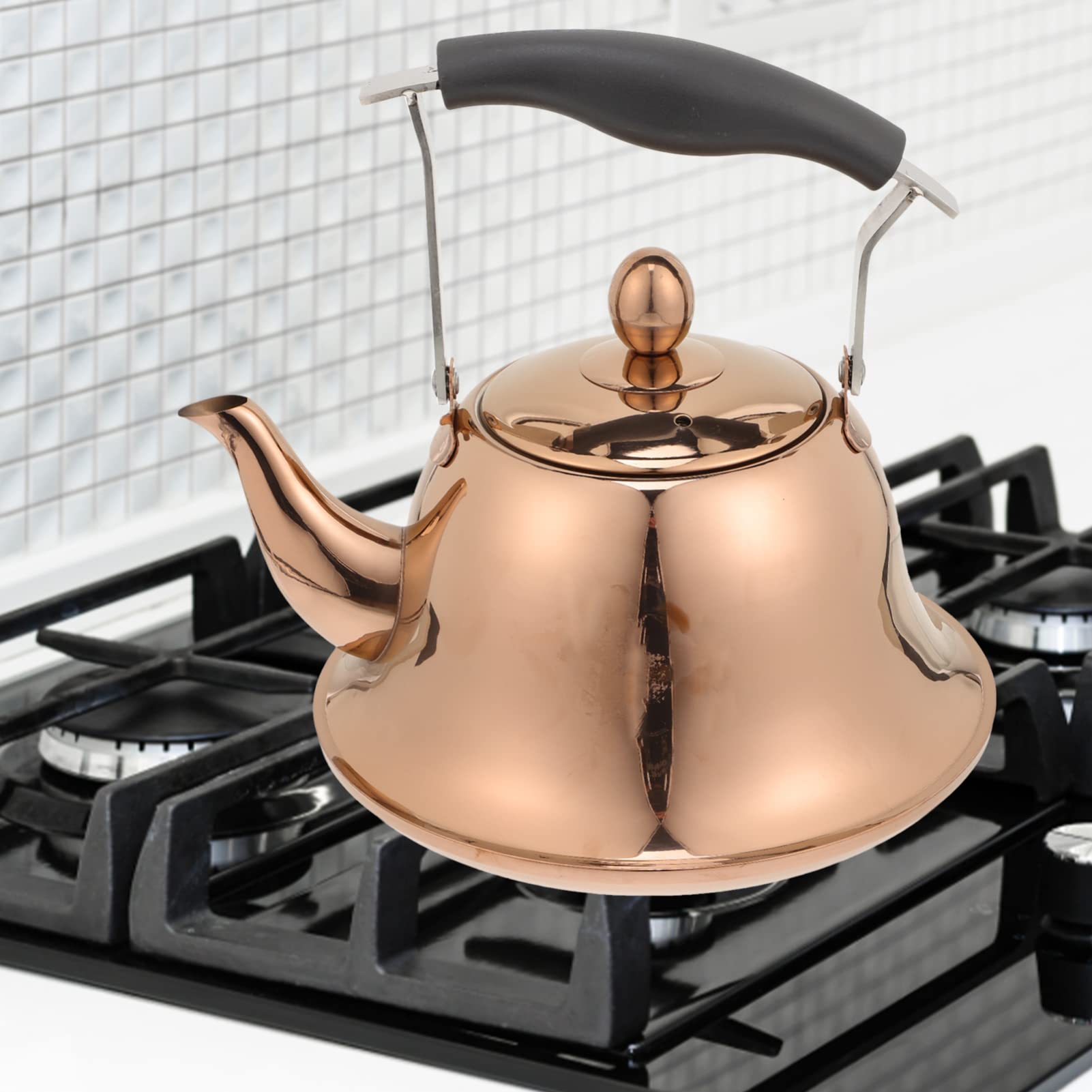Fischio Teiera teiere Bollitore piano cottura Bollitore Teiera per fornello teteras para hervir agua Bollitori per tè piano cottura Espresso Brocca Bollitore sonoro Stufa a gas in acciaio inossidab