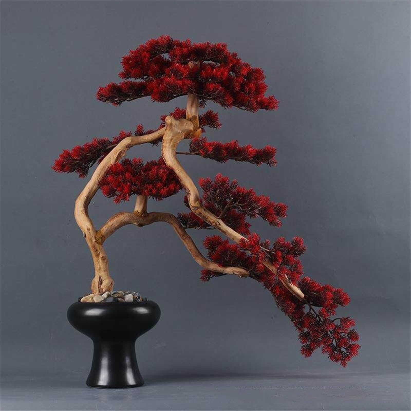 Bonsaï Artificiel Fausses Plantes d'arbre d'intérieur avec Pots en céramique, for la Maison, Le Bureau, Salon, Les décorations de Ferme