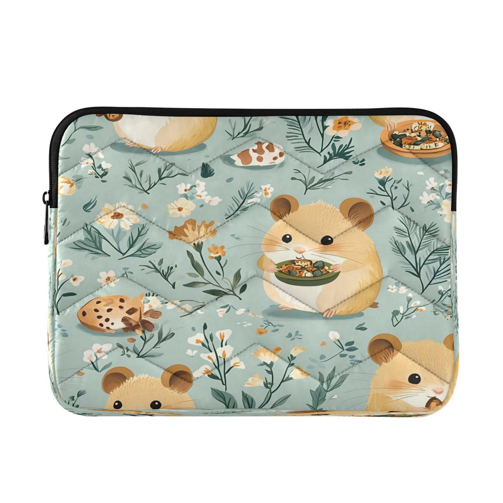 BOESI Doodle Cute Hamster Laptop Inner Bag, Laptop Case, Computer Sleeve, Lightweight and Easy to Carry, Suitable for 13-14inch Laptops