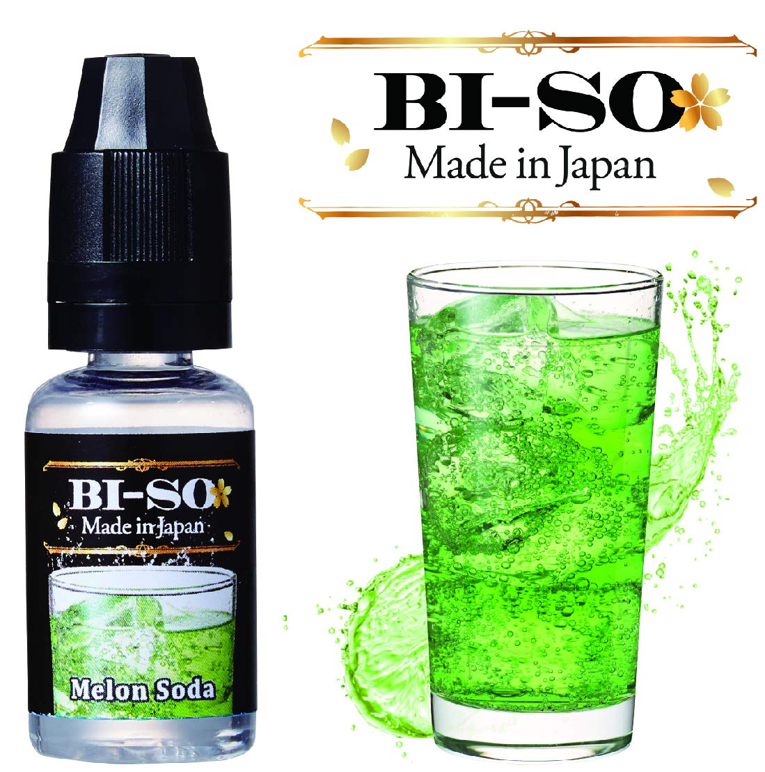 Amazon | BI-SO Liquid メロンソーダ (15ml) | BI-SO Liquid | 電子
