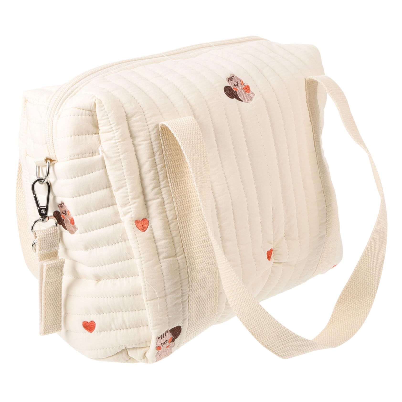 VICASKY Borsa Per Pannolini Per Passeggino Borsa Per Pannolini in Cotone Portatile e Pratica Tovaglioli e Giocattoli Per Viaggi e Esterni