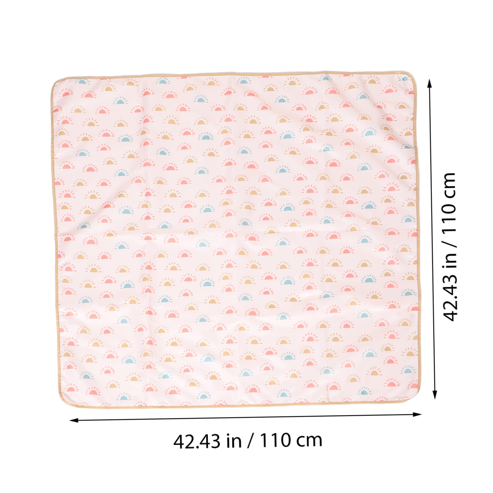 Tapis De Chaise Haute Pour Tout-petits - Tapis De De Sol Pour Aliments Pour Bébés Multifonctionnel Et Confortable