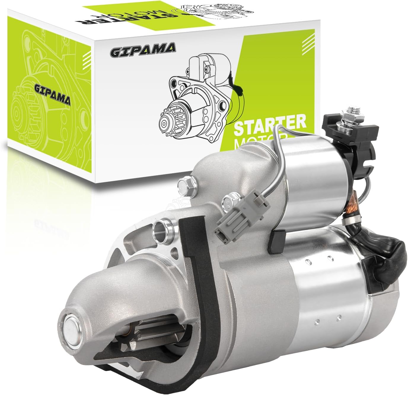 17934 Starter Motor 12V 1.6kW CW 10-Tooth – Fits Infiniti EX37/FX37/G25/G37/M37/Q40/Q50/Q60/Q70/QX50/QX70 & Nissan 370Z/Z 2008–2025 – OE Replacement Hitachi S114-932