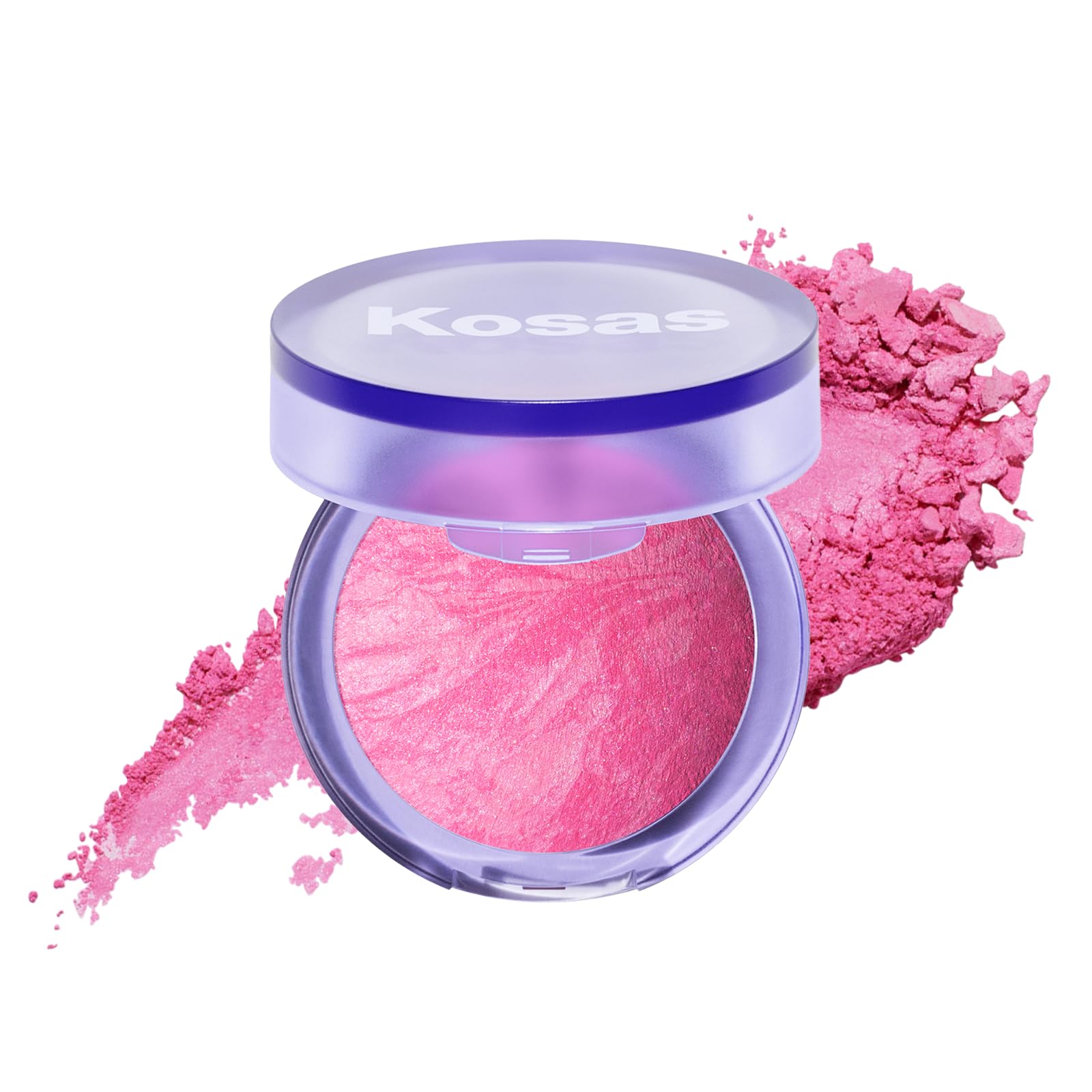 Kosas Blush is Life –Talc-Free Dimensional Blush Baked with Squalane & Hyaluronic Acid – Long Wear, Safe for Sensitive Skin - Butterflies