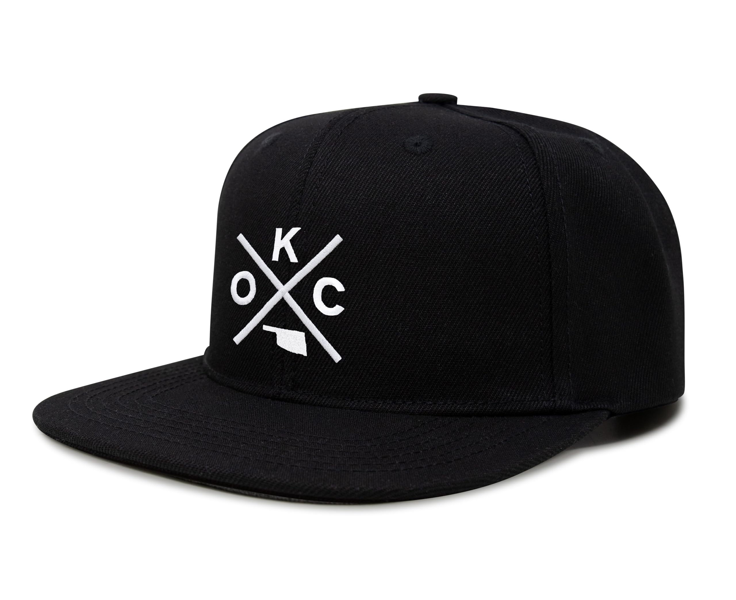 International Tie State City Hat for Men and Women, Snapback Trucker Baseball Cap with Embroidered Cross Logo