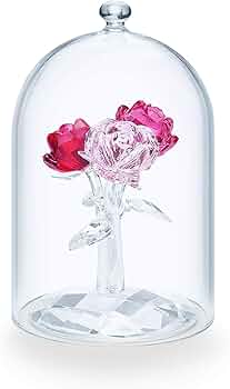 未使用　SWAROVSKI 花　置物　A Dozen Pink Roses 未使用 SWAROVSKI 花 置物 A Dozen Pink Roses Swarovski Crystal