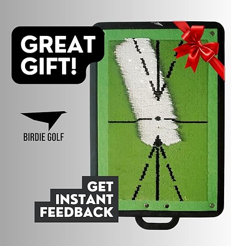 Vista 2 de Birdie Mat Pro Premium - Alfombrilla de entrenamiento de swing para analizar la trayectoria del swing y el impacto de la pelota