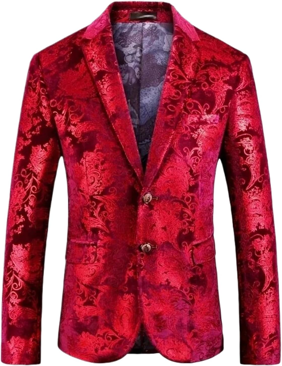 Men's Slim Blazers Jacket Handsome Trend Business Casual Banquet Suits Coats for Men