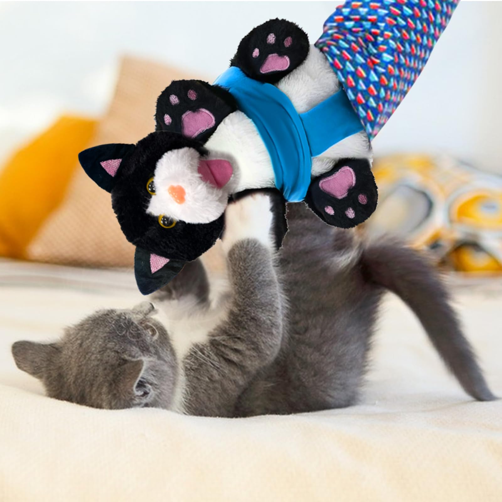 Marioneta De Mano Gato De Felpa – Títere Suave Para Contar Historias, Juguete Interactivo Para Bebés Y Niños