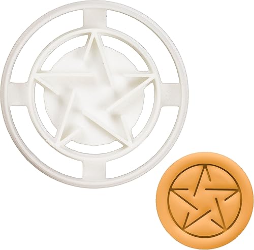 Cortador de galletas Pentagram Star, 1 pieza - Bakerlogy