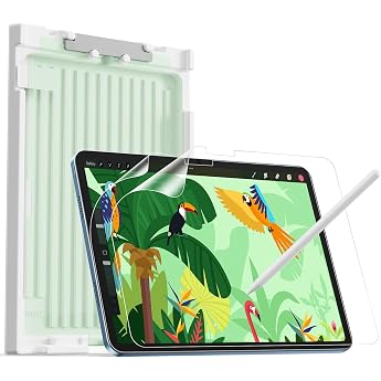 ESR Pack of 2 Paper-Feel Screen Protectors for iPad 11th/10th Generation A16/A14 (11/10.9 Inch, 2025/2022), Writing and Drawi