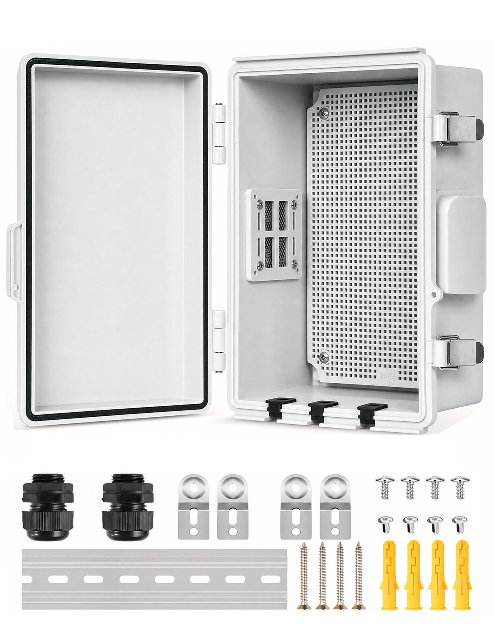 Vented Outdoor Electrical Box - Waterproof & Durable -1