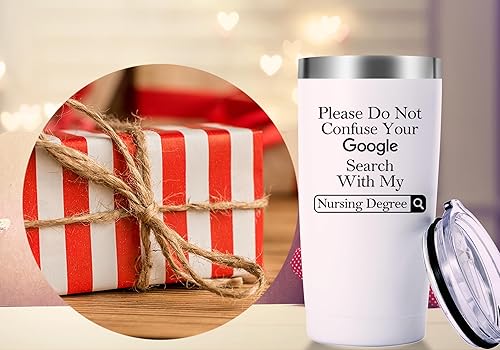 Miniatura 7 de AMZUShome No confundas tu búsqueda de Google con mi taza de grado de enfermería. Semana de enfermería, enfermera, agradecimiento a la enfermera,
