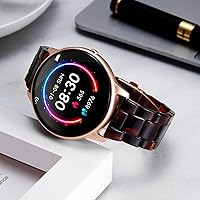 Vista 105 de BINLUN Resin Watch Bands Replacement Watch Straps for Men Women 14 Colors Watchbands Lightweight 12/14/16/18/20/22mm Wrist Bands Fashion