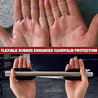 Vista 2 de 2 pcs Anti-Slip Silicone Rypt Grips for Men & Women, Hand Grip Gryp Weight Grip for Deadlifts Pull-Ups, Gym Grips, Lifting Grips for Weight Lifting