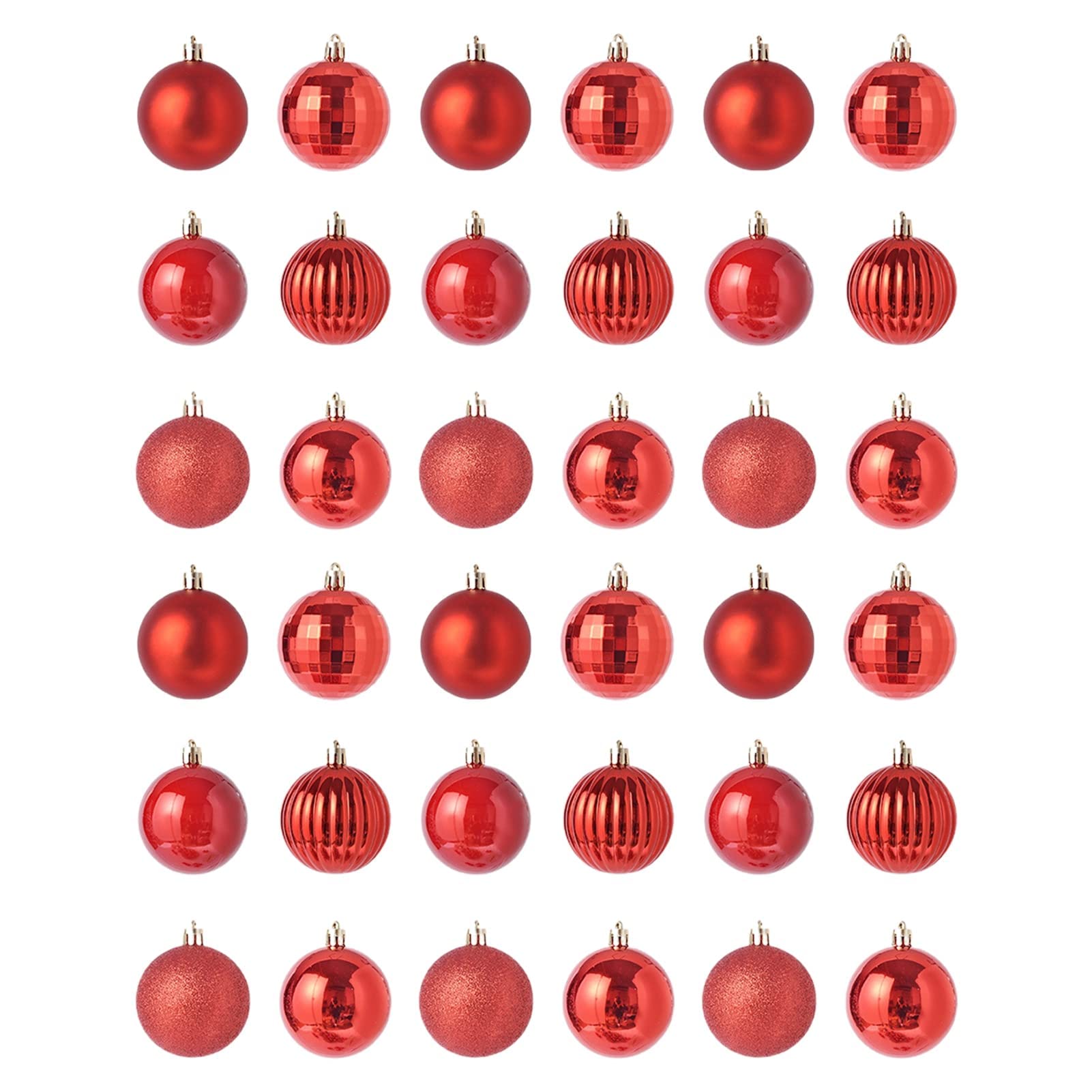 Ozdoby choinkowe, bombki choinkowe, 36 szt. Bombki choinkowe, bombki Ozdoby choinkowe Bombki choinkowe Ozdoba Wiszące wisiorki Wakacje na imprezę choinkową (Color : Grass Green)