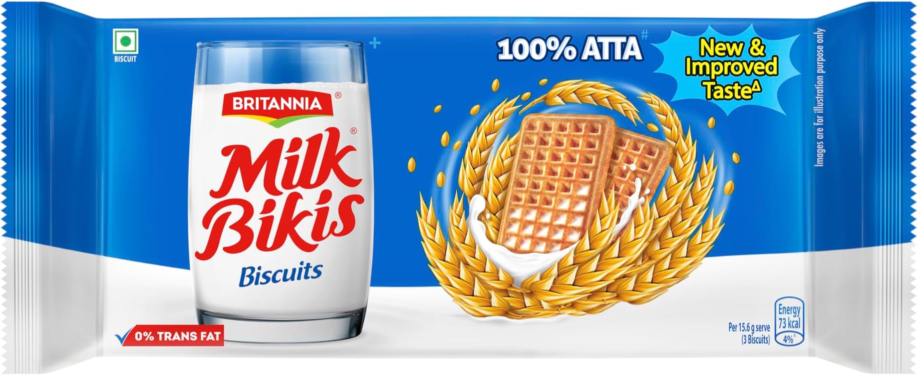 Britannia Milk Bikis Biscuits,500 Gram