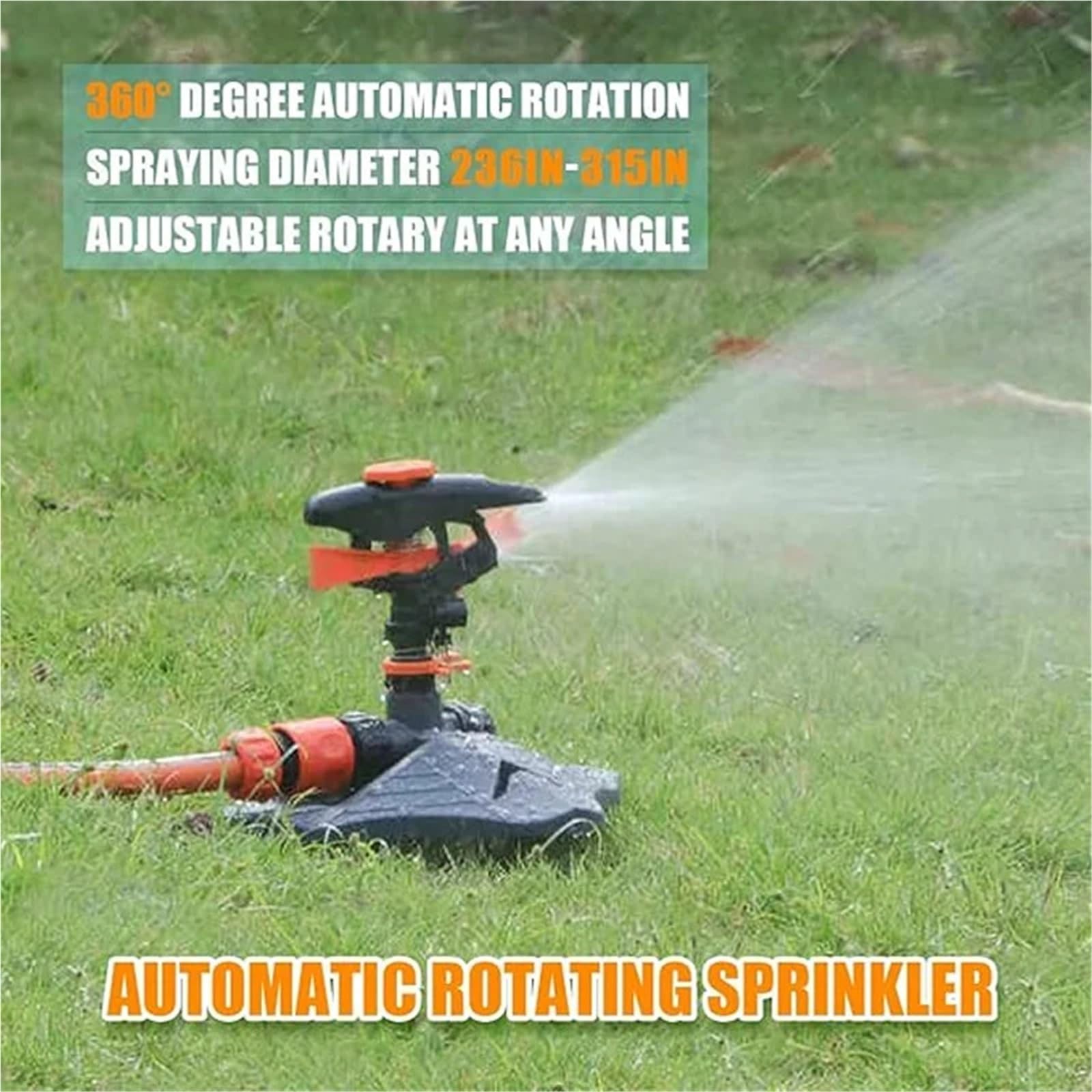 Rasensprenger Automatisches Gartensprinklersystem for den Außenbereich