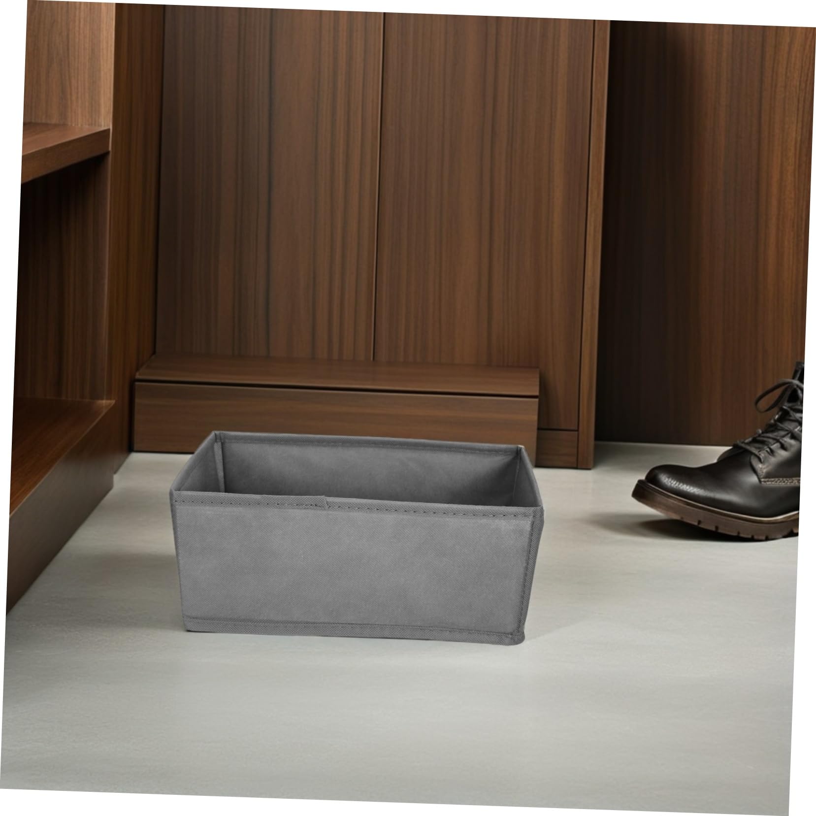 Gatuida 6pezzi Tessuto Organizer per Biancheria Intima Contenitori per Riporre Vestiti Divisori per Cestini per Calzini Sciarpe Cravatte Asciugamani