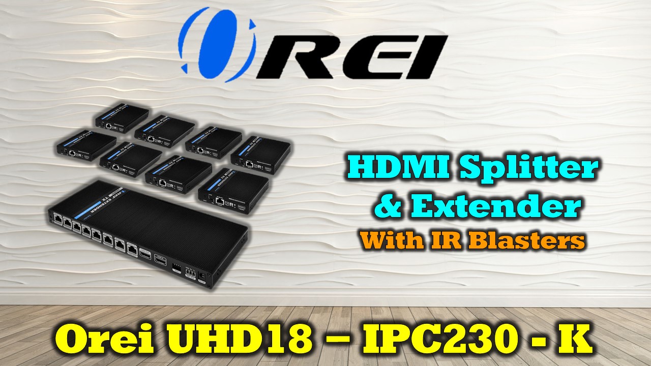 Amazon.com: OREI 1x8 HDMI Extender Splitter 4K60Hz 4:4:4 230ft