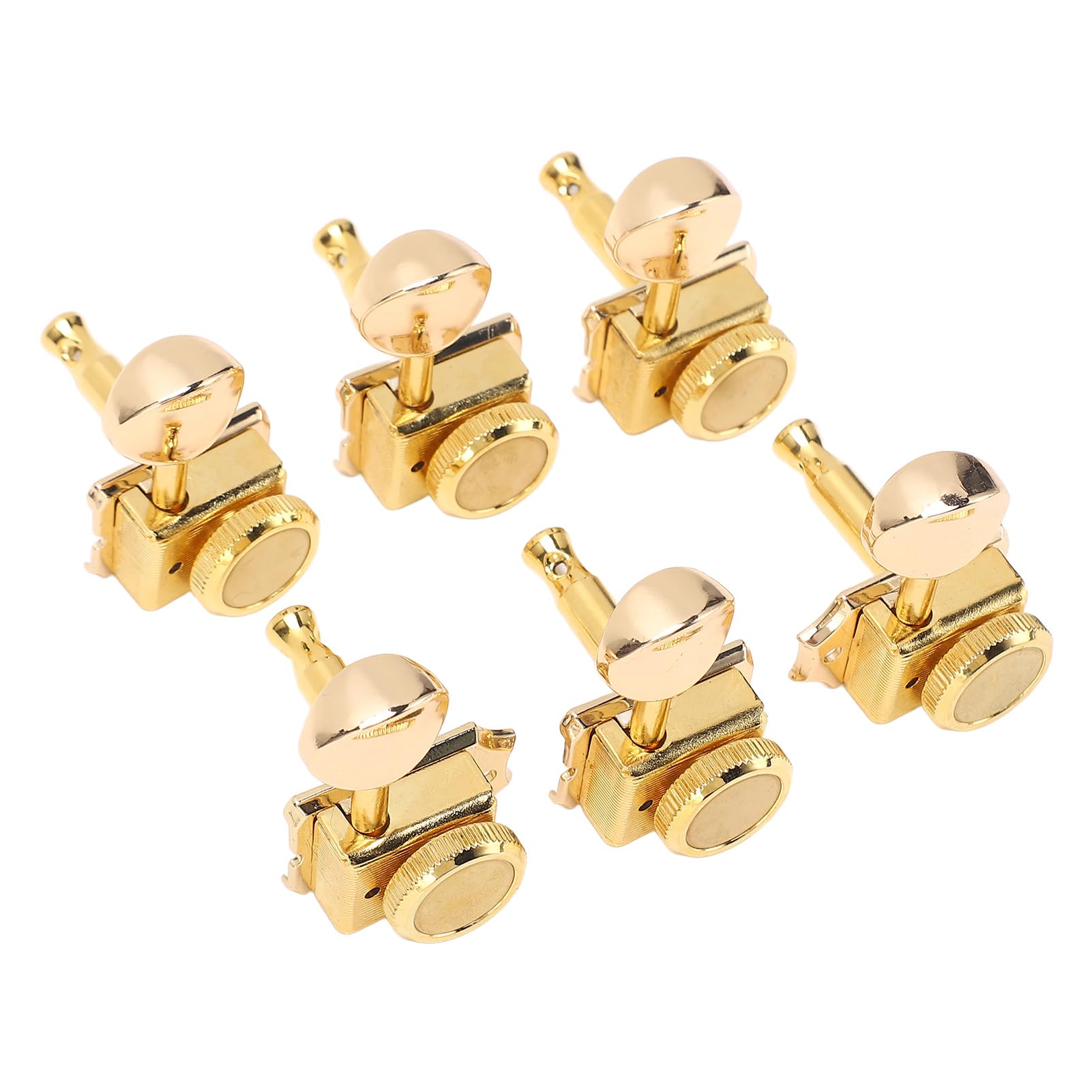 Tunery blokujące gitarę vintage metalowe wytrzymałe maszyna wewnętrzna głowicy przekładni Tuner do elektrycznych gitar akustycznych LP SG TL Style 6pcs