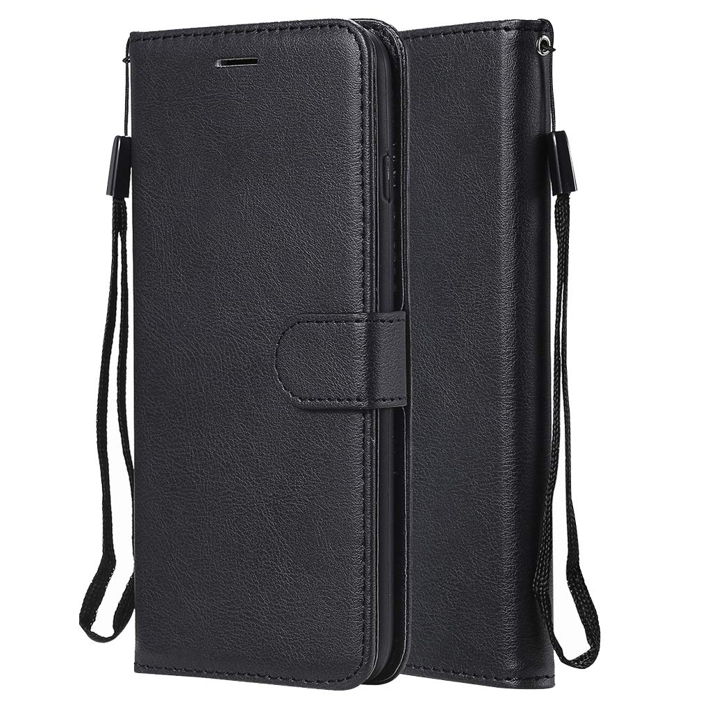 Laybomo Huawei P8 Lite/ALE-L21 Custodia PU Pelle Portafoglio con Slot per schede Morbido TPU Silicone Gomma Magnetico Protezione Flip Cover Custodia per Huawei P8 Lite, Stile Aziendale (Blu