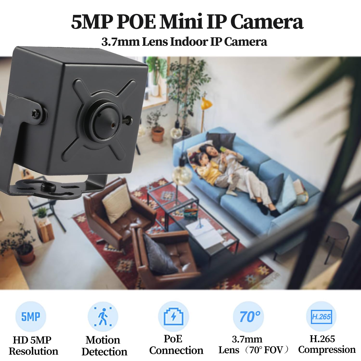 Amcrest Ip8m-2493eb Ultrahd 4k (8mp) Dome Poe Ip öryggismyndavél
