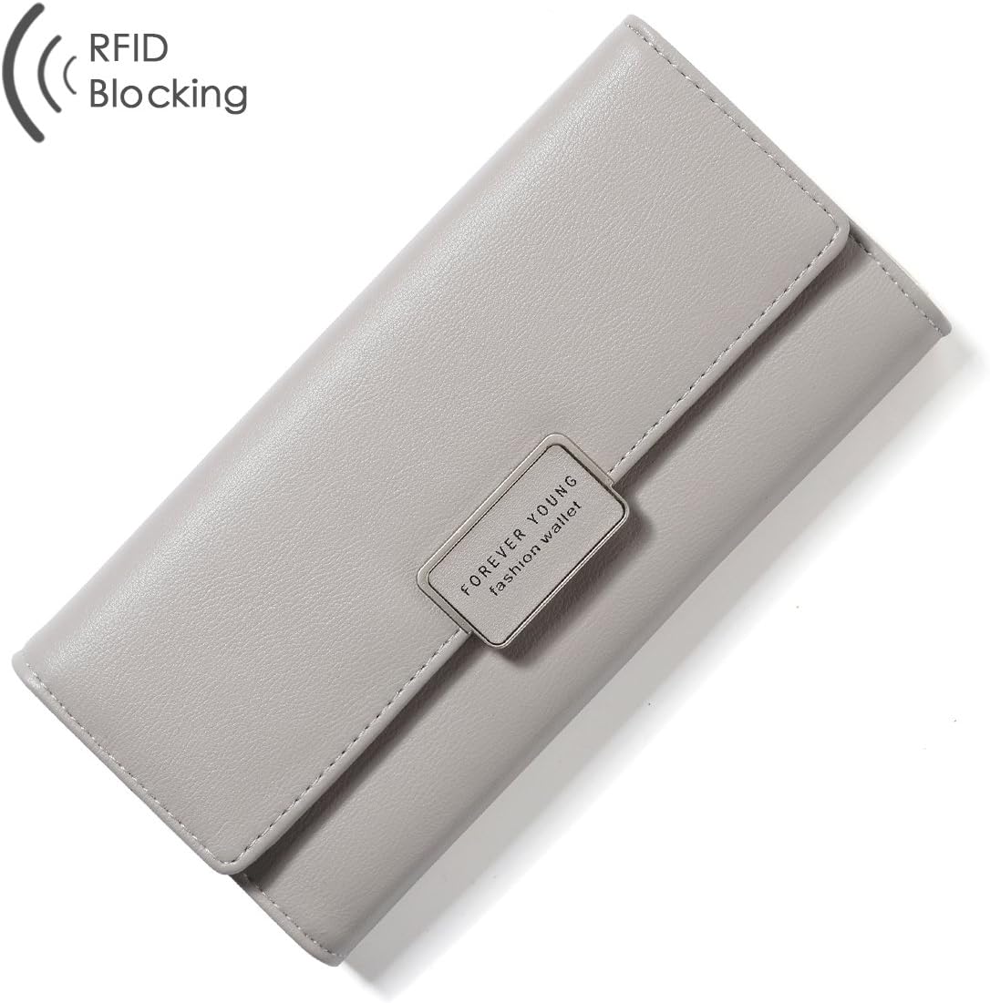 Women RFID Blocking Multi Card Organizer Wallet for women Purse