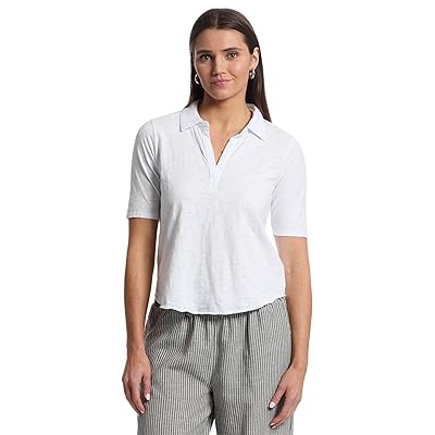 Mod o doc Half Sleeve Polo T Shirts Women