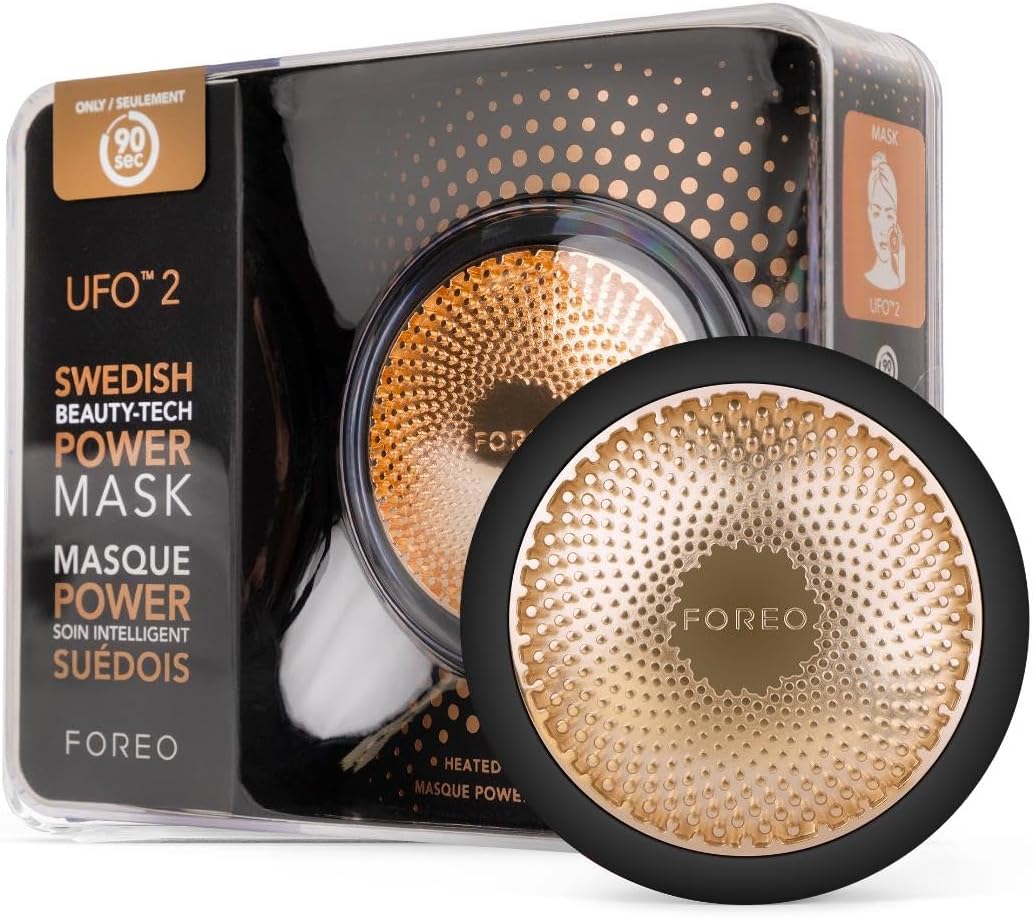 FOREO UFO 2 Supercharged Face Mask – Warming -Face Moisturizer – Anti Aging – Nourishing – Black FOREO UFO 2 Supercharged Face Mask – Warming -Face Moisturizer – Anti Aging – Nourishing – Black