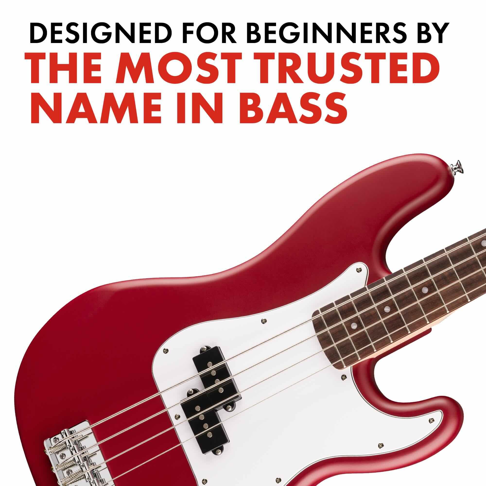 Squier エレキベース レッド ソフトケース付 Amazon.co.jp: Squier by Fender スクワイヤー エレキベース Debut