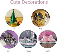 Vista 7 de 1500 perlas semicirculares con parte trasera plana, cuentas verdes medio redondas de 0.157 pulgadas para manualidades, fabricación de joyas