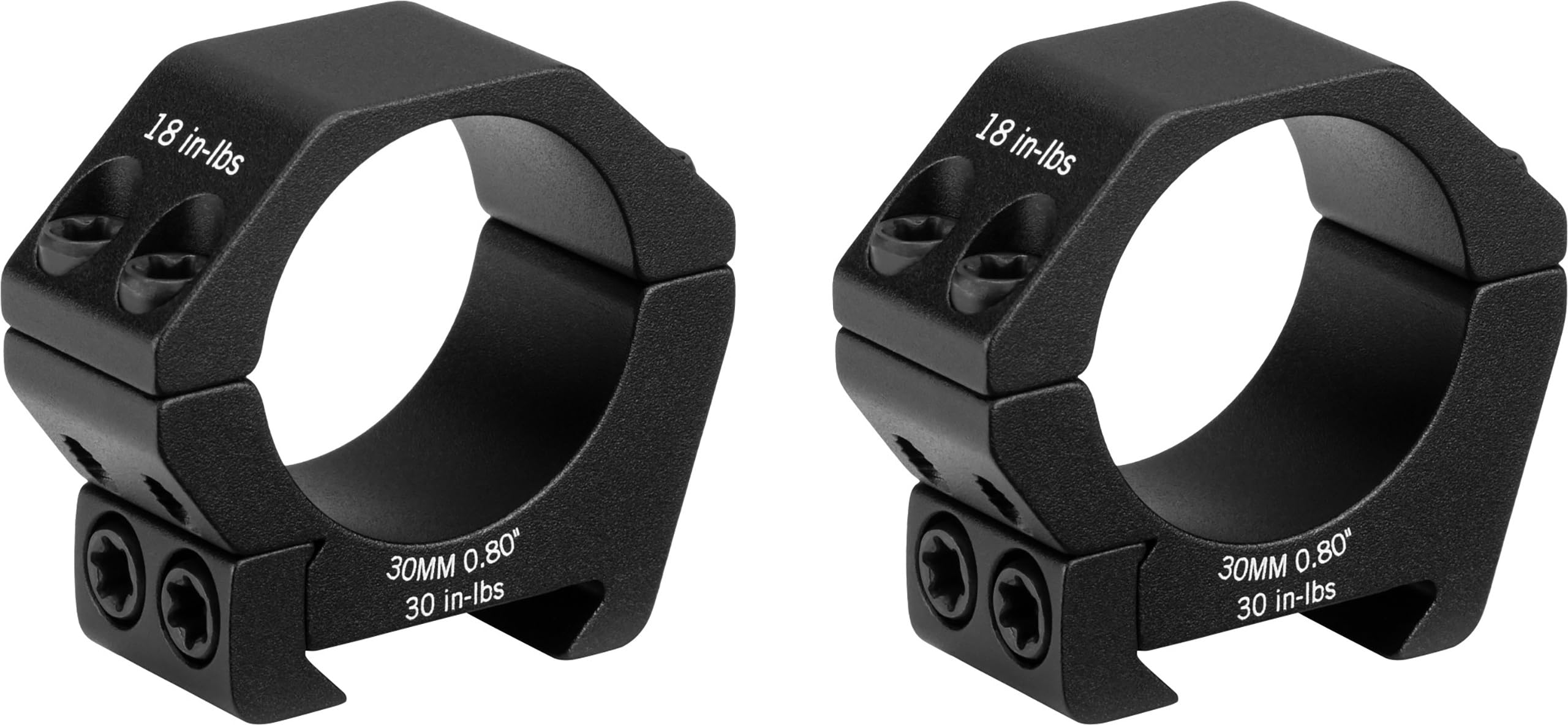 Vortex Sport Riflescope Rings (30mm - Low (.80"))
