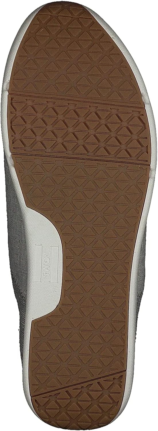 TOMS Women's Cabrillo Sneaker 6.5 Drizzle Grey Chambray Mix
