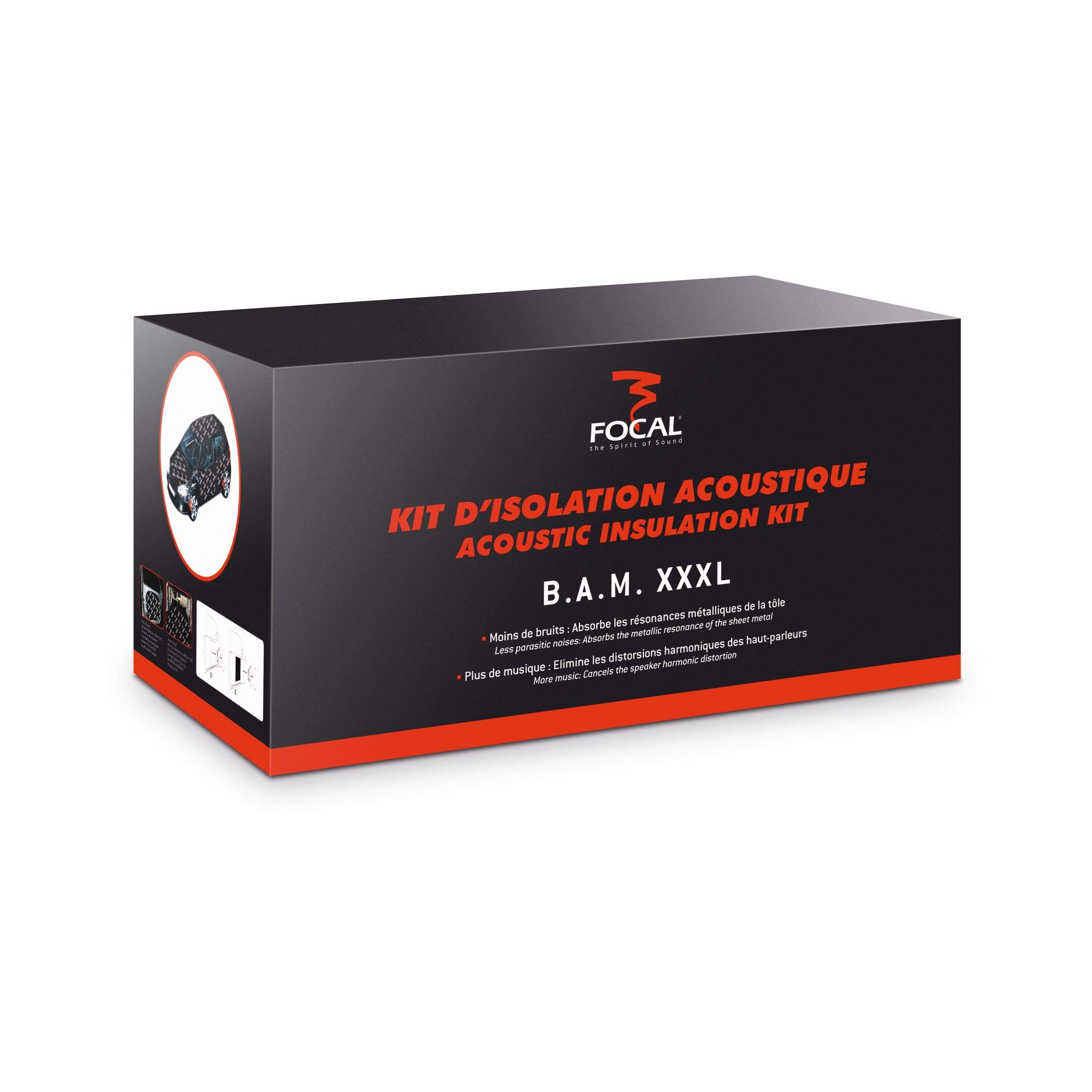 n*i様 FOCAL B.A.M. XXXL アコースティックインシュレーション B.A.M - Sound insulation kit | Focal