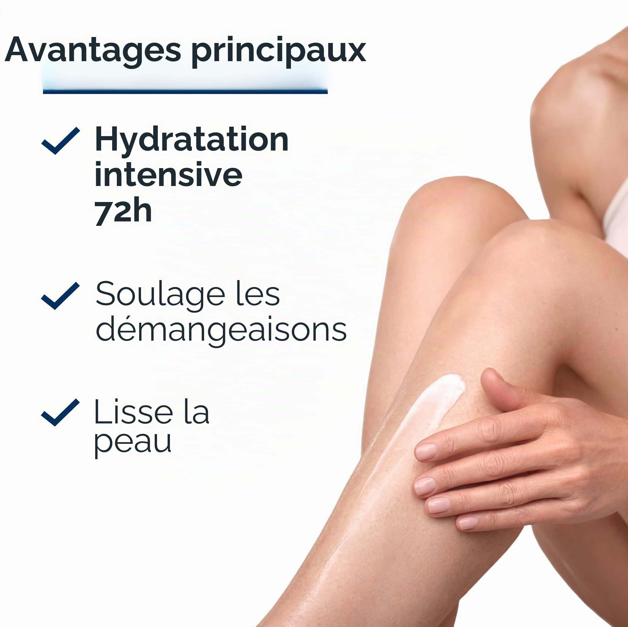 Eucerin UreaRepair Plus Lotion pour le corps 10% d'urée 400 ml, Crème réparatrice intensive 48H pour peau sèche et rugueuse, Soin hydratant avec urée et céramides, Soins médicaux pour la peau