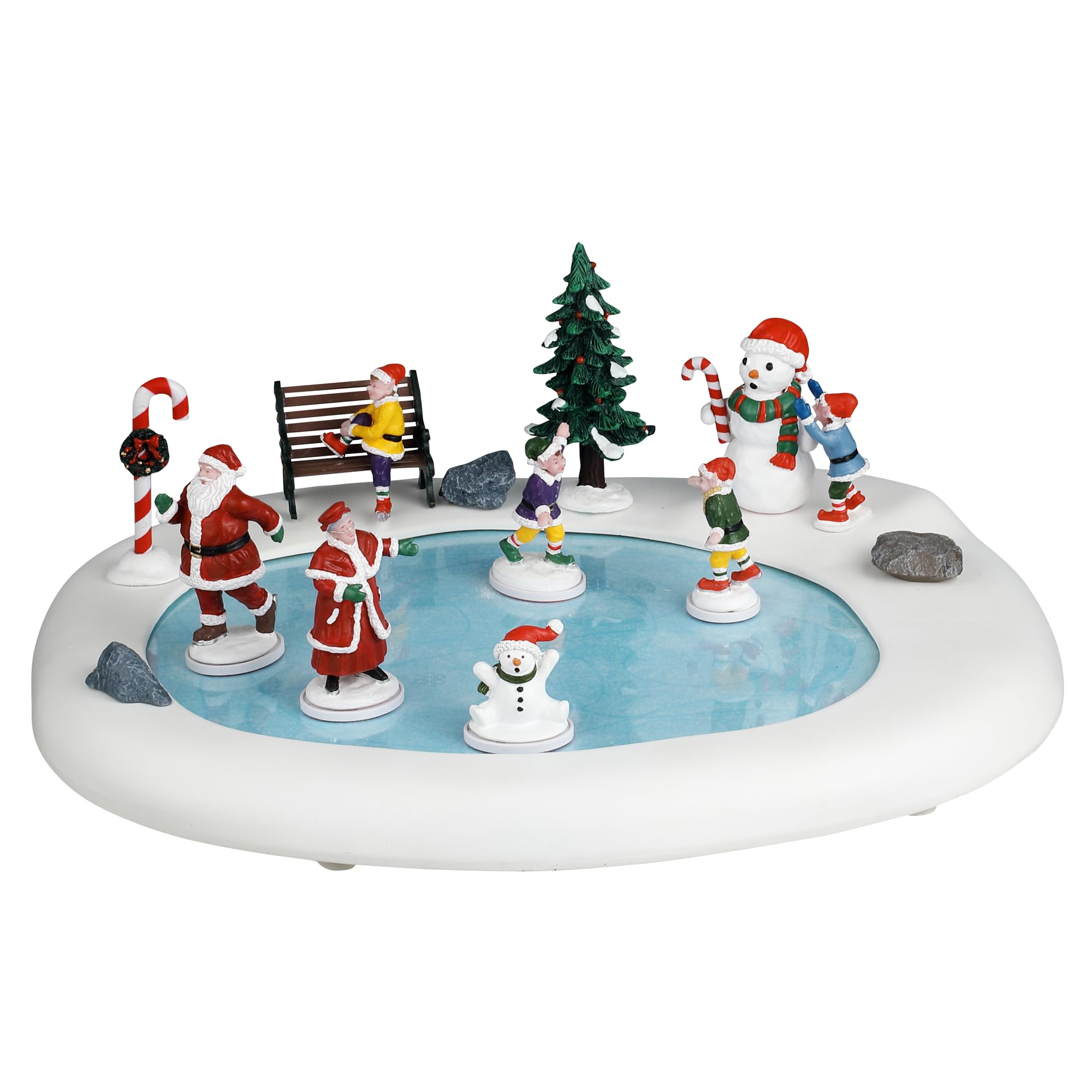 Lemax - Northern Lights Skating Pond
