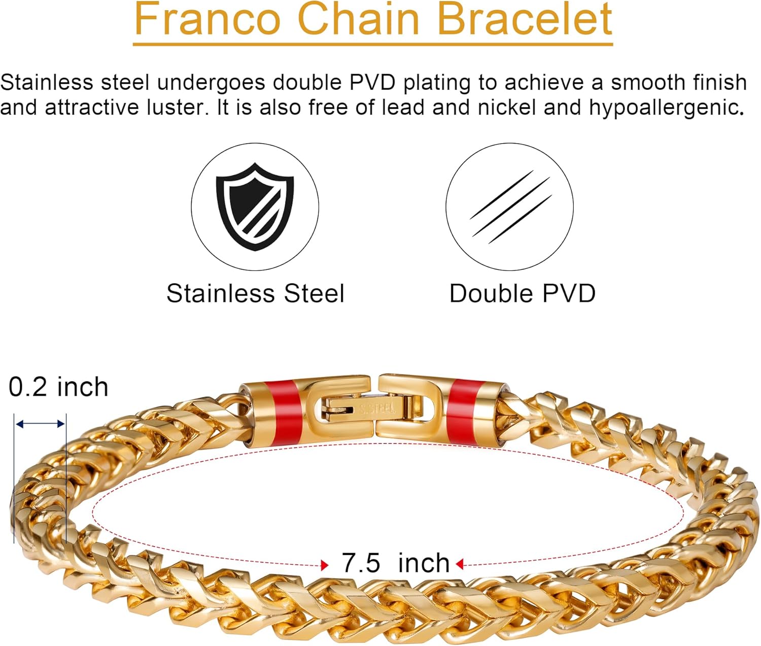 Stainless Steel Meteorite/Lapis Lazuli/Tiger's Eye/Onyx Bracelet for Men - Image 5