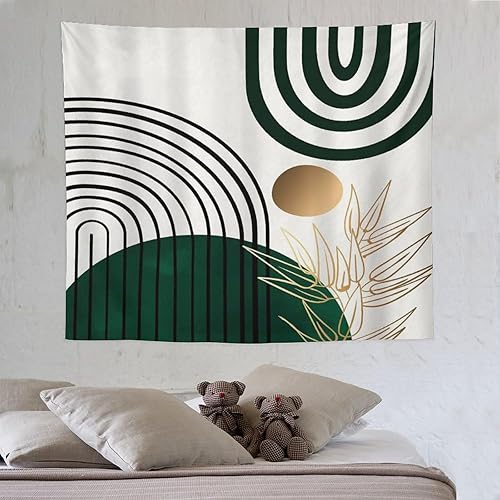 Miniatura 109 de Tapiz floral retro de los años 60 y 70, diseño hippie de primavera Groovy Flower Power Flower Boho para colgar en la pared, arte neutro para Hippie