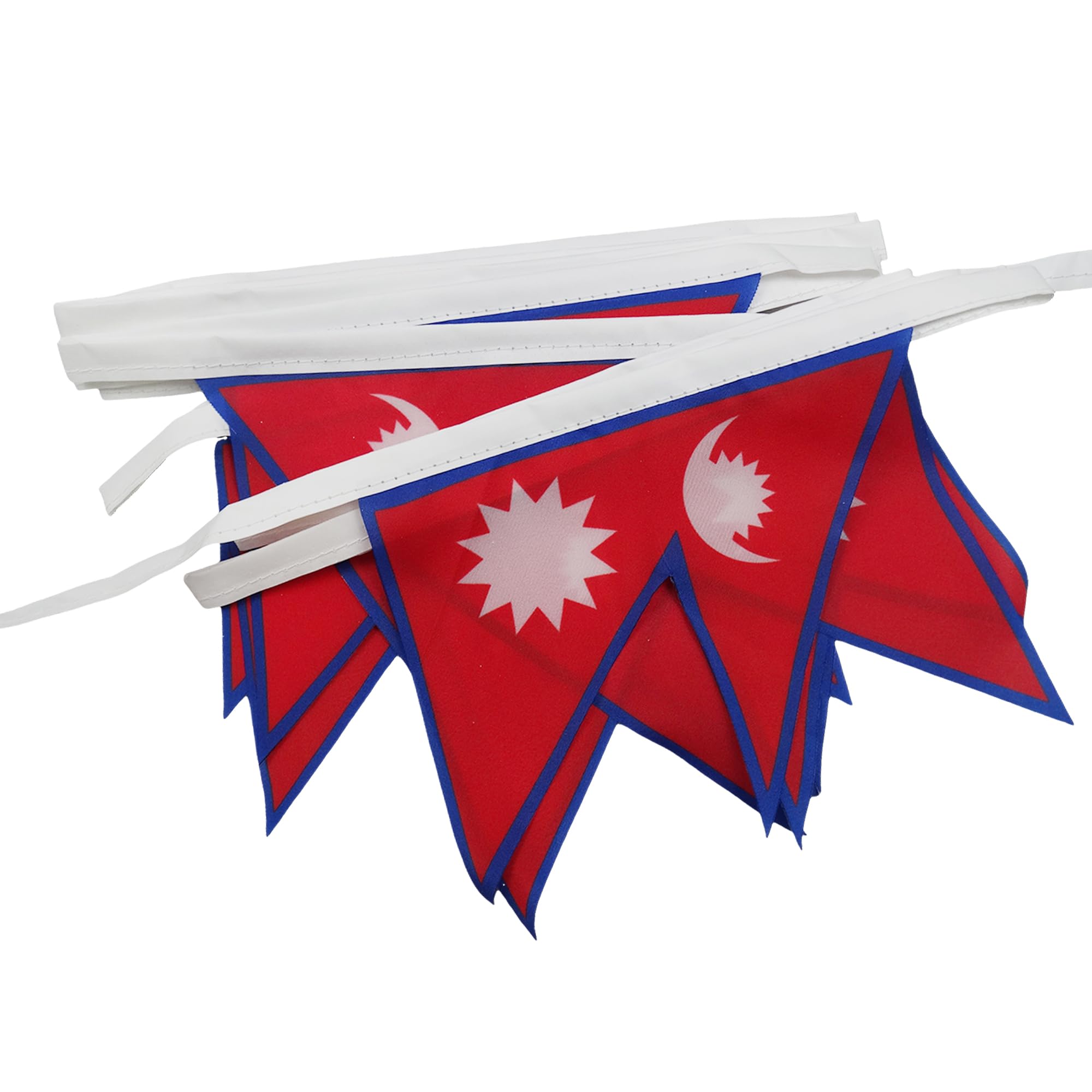 AZ FLAG Guirnalda 6 Metros, 20 Banderas de Ecuador 21x15 cm, Bandera Ecuatoriana 15 x 21 cm - Banderines — view 124