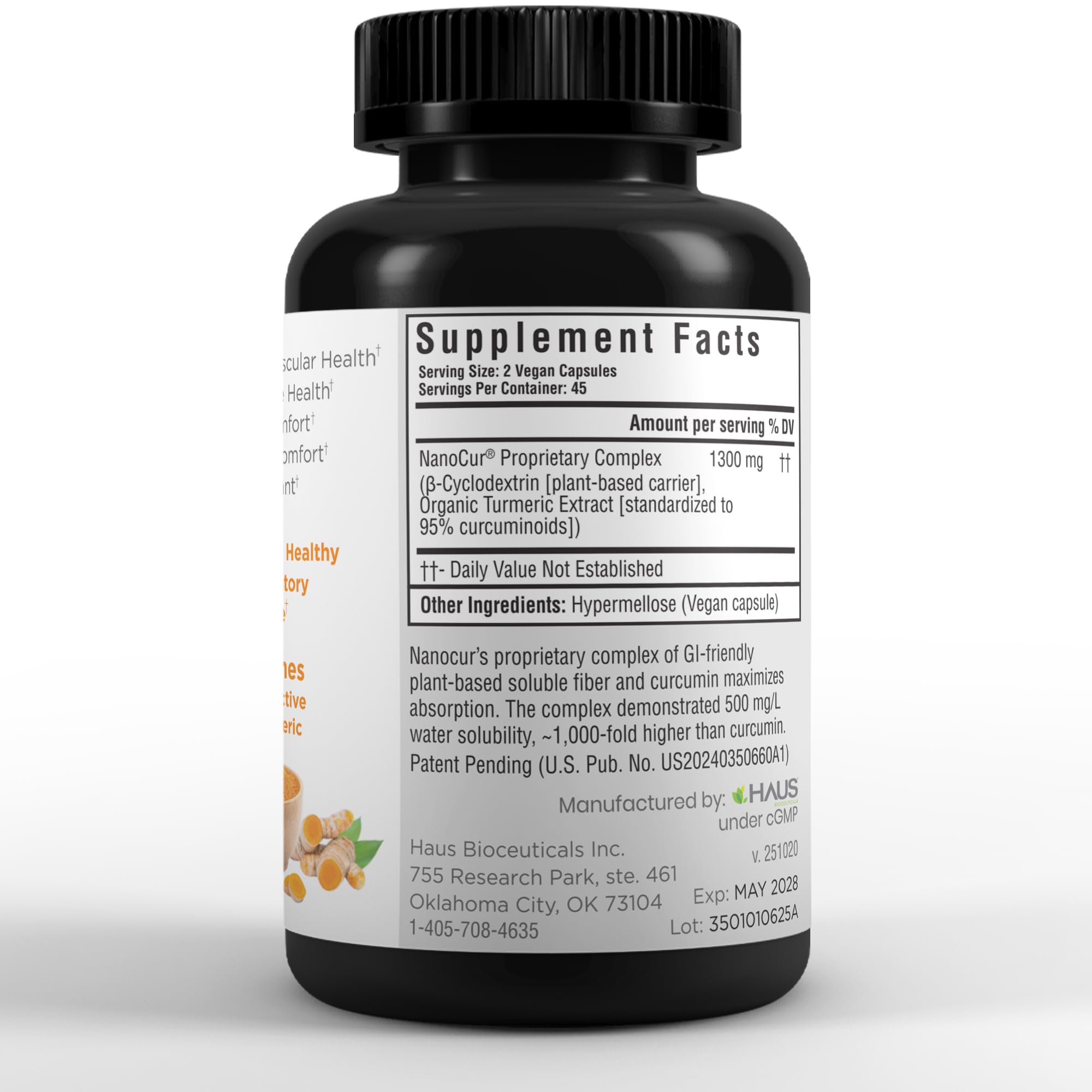 Nanocurcumin 170% More Active Than Curcumin+Black Pepper — Amazon image 4
