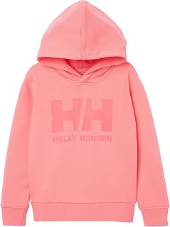 Helly Hansen Kinder Unisex K HH Logo Hoodie 2.0, Coral Almond, 110