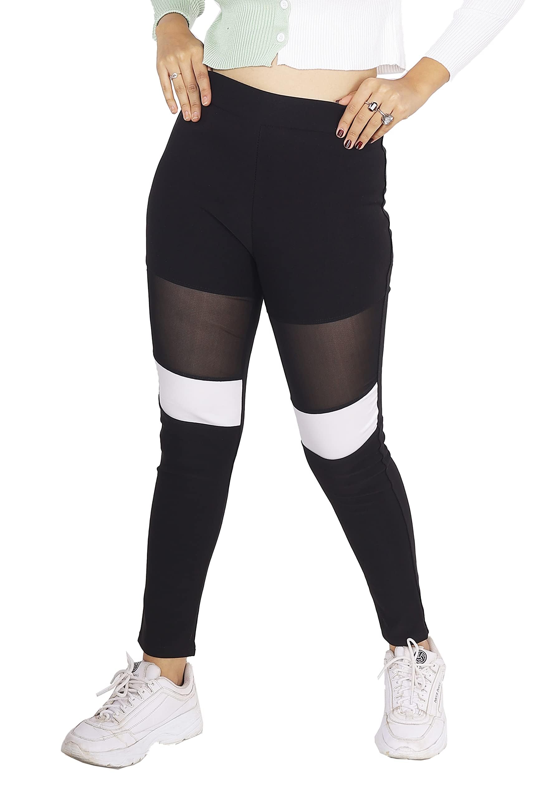 icw Women Stretchable High Waist Activewear Sportwear Dry Fit Leggings Yoga Pants Gym Workout Tight Leggings Dn209-picture-39