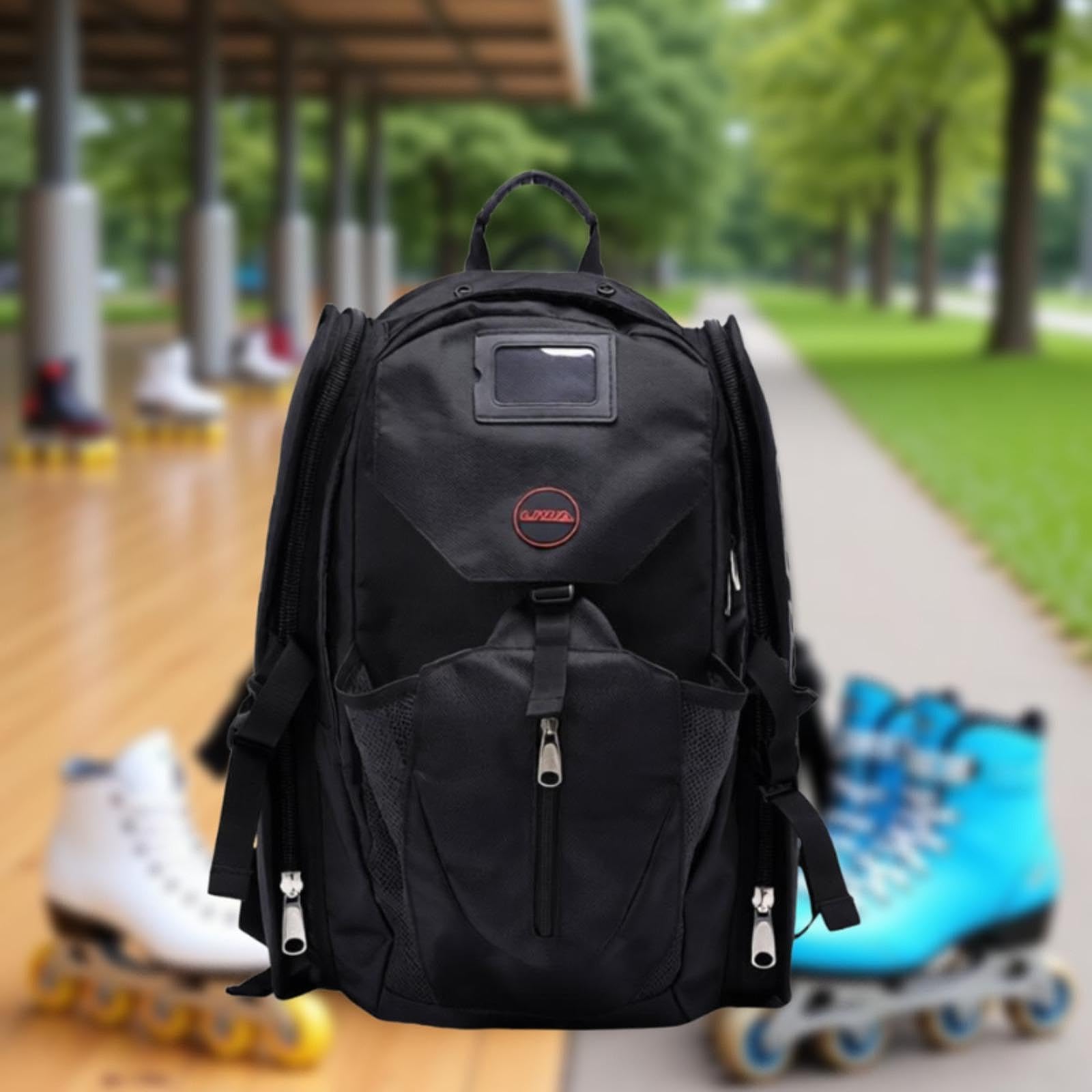 Homyl Mochila Patines Bolsa Patines Mochila Almacenamiento Patines Mochila Patines Niños Resistente Material Oxford Correa Reforzada Adecuada para