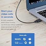 CREATIVE Live! Cam Sync V3 2K QHD USB Webcam with 4X Digital Zoom and Microphones, 1080P HD, Up to 95° FOV, Privacy Lens, for PC and Mac