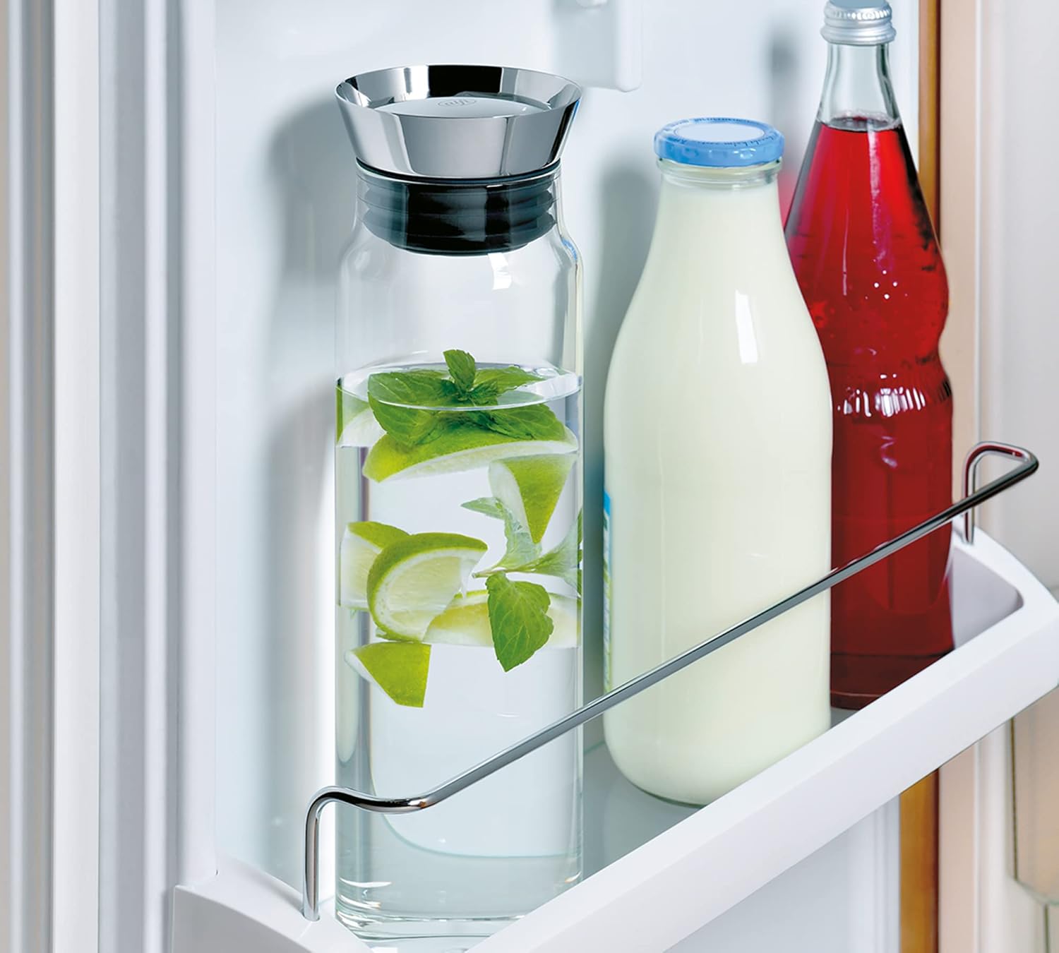 Alfi 2417020100 Carafe Flow Motion, Borosilicate Glass, Single Walled, 1 L, Transparent, 1,0 L
