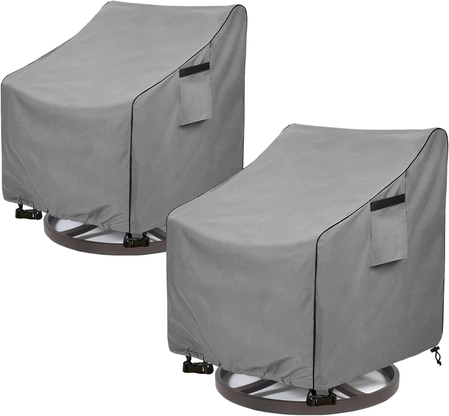 Okcool Outdoor Swivel Chair Cover 2 Pack,Outdoor Furniture