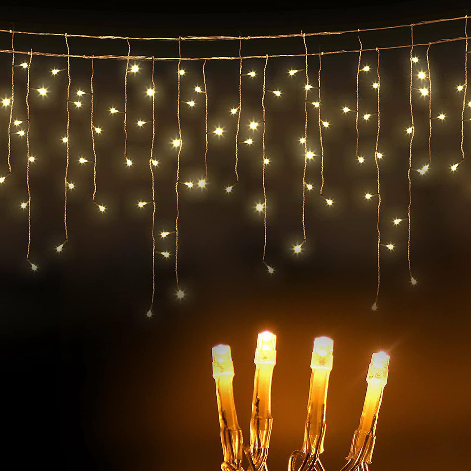 Icicle lights 20m Outlet
